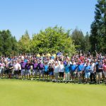 Group photo of 2017 Annual Centra Cares Classic group