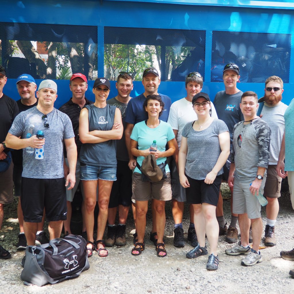 Group photo of our Centra Cares team in Haiti.